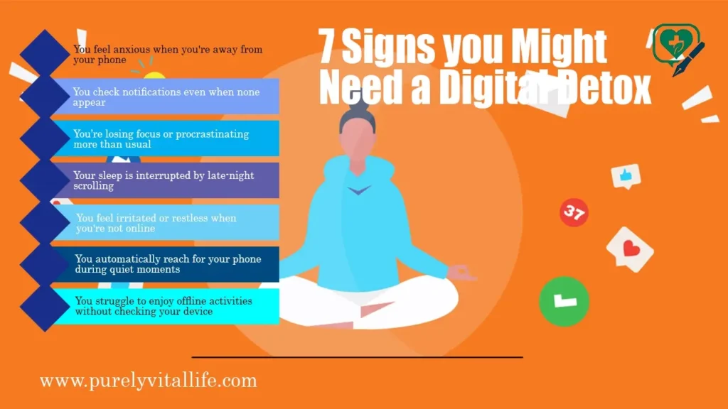 7 signs you might need a digital detox