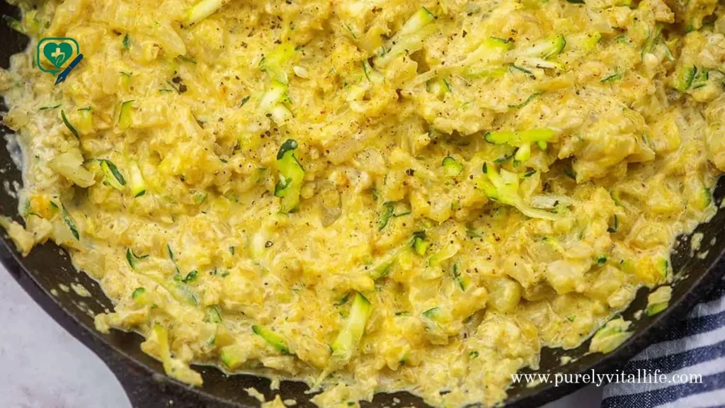Zucchini Low Carb Rice substitutes