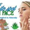 how to remove white spots on face